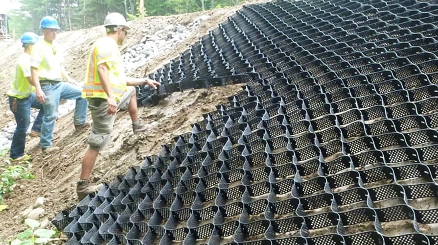 Geobuňky jako protierozní ochrana