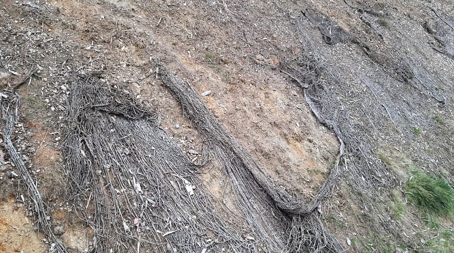 Špatná volba typu protierozní ochrany