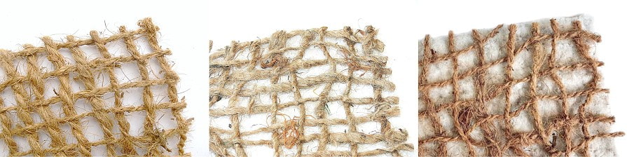Jutové a kokosové sítě