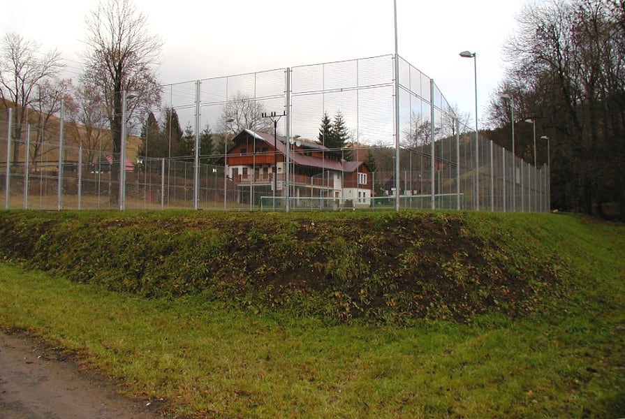 Georohož chrání i malé svahy